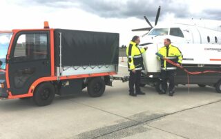 Flughafen senkt Lärmpegel bei Stromversorgung - Foto: Flughafen BWE