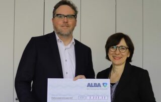 Scheckübergabe Schoduvel 2019 Foto: ©ALBA_Group