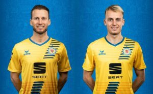 Marc Pfitzner und Julius Düker - Foto: (c) Eintracht Braunschweig