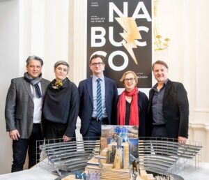 Präsentation des Nabucco Bühnenbildmodells - Foto: Philipp Ziebart
