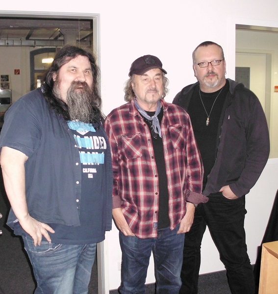 F. Damm, Miller Anderson und Frank Tischer - Foto: Red.
