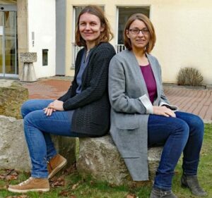 Yvonne Blöcker und Madlen Kestner (r.)