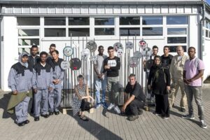 Kunstprojekt im Rahmen von Duales Lernen Foto: (C) Stadt Wolfsburg