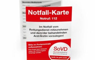 Notfallkarte SoVD - (c) SoVD
