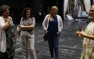 Anja Piel im Staatstheater - Foto: (c) Philipp Bode Die Gruenen