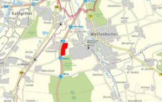Lage Gewerbegebiet BS-WF - Bild: (c) Stadt Braunschweig