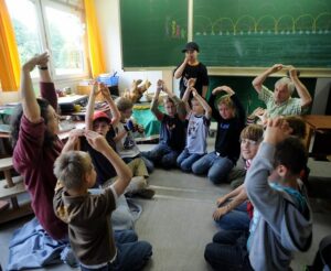 Waldorfschule,Förderschulzweig,Sylvie Dudek und Peter Kopfmann foto: flentje