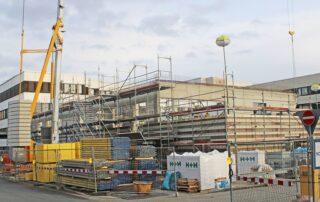Baustelle Zentral-OP (c) Klinikum WF