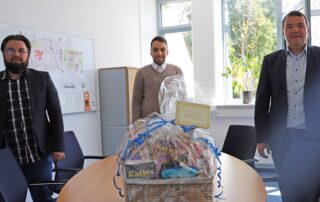 Spendenübergabe (c) Klinikum WF