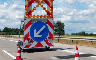 Autobahn Bauschild (c) pixabay