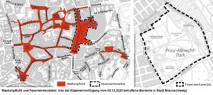 Maskenpflicht und Feuerwerksverbot - Grafik (c) Stadt Braunschweig