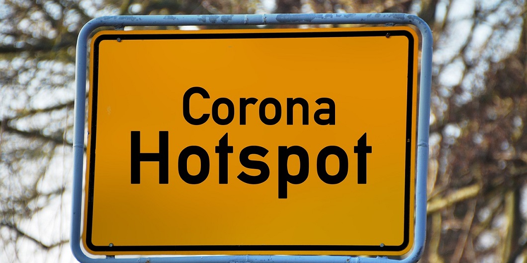 Corona Hotspot (c) Gerd Altmann