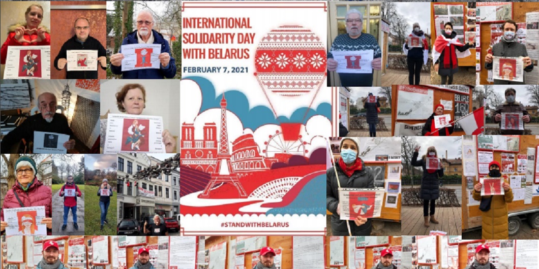 Collage Belarus (c) Solidaritäts-Netzwerk BS