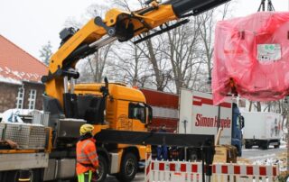 MRT-Anlieferung (c) Klinikum Braunschweig, Philipp Ziebart