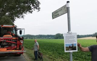 Infotafel Feldweg (c) Landkreis WF