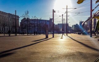 Bohlweg am Morgen (c) Vladan Rajkovic