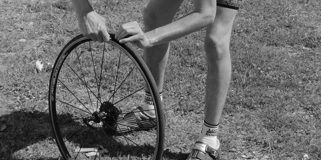 Fahrrad Reifenpanne (c) Ben Kerckx