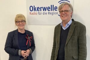 Dr. Anja Hesse und Wolfram Bäse-Jöbges - Foto (c) Radio Okerwelle