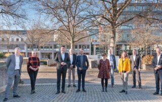 Verwaltungsspitzen BS & WOB (c) Stadt Wolfsburg