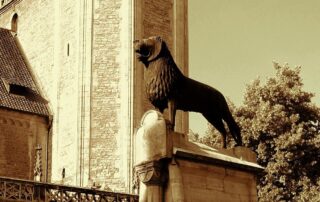 Braunschweig Burgplatz Löwe (c) pixabay)