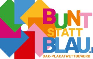 Logo Bunt statt Blau (c) DAK