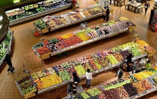 Supermarkt von oben (c) pixabay