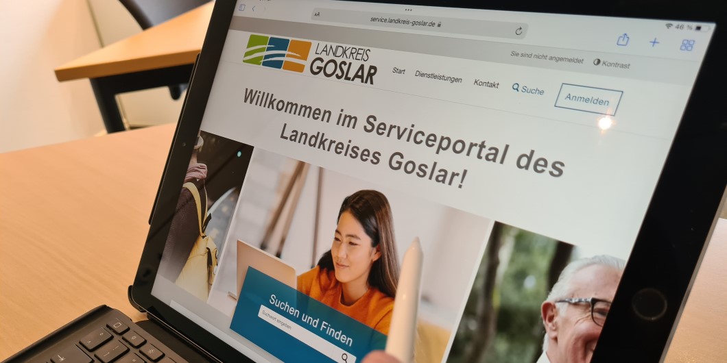 Online-Serviceportal (c) Landkreis Goslar