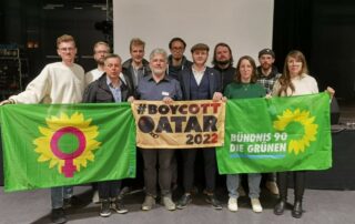Katar-Protest (c) Grüne BS