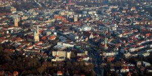 Braunschweig City Luftaufnahme (c) Creative Commons_Brunswyk