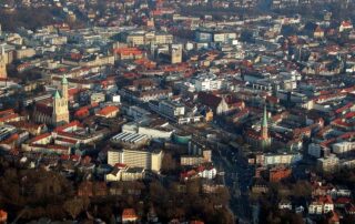 Braunschweig City Luftaufnahme (c) Creative Commons_Brunswyk